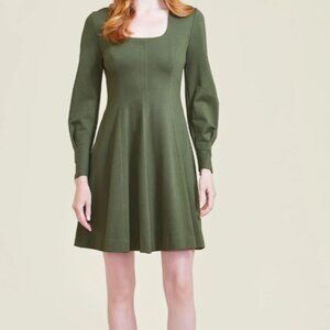 Ponte Square Neck Dress by Pearl by Lela Rose